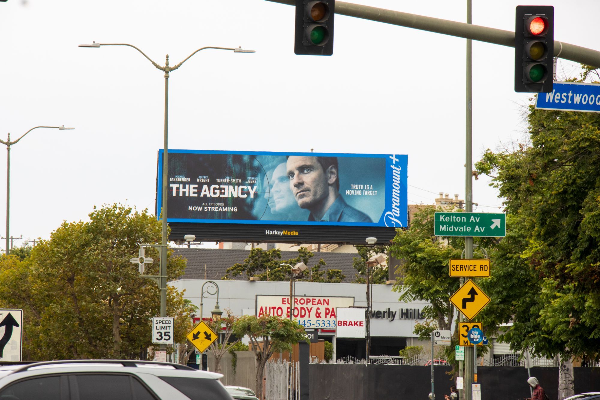 Frame billboard in Los Angeles